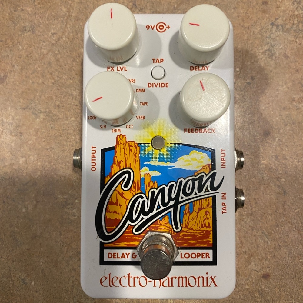 Electro-Harmonix Canyon Delay and Looper Pedal